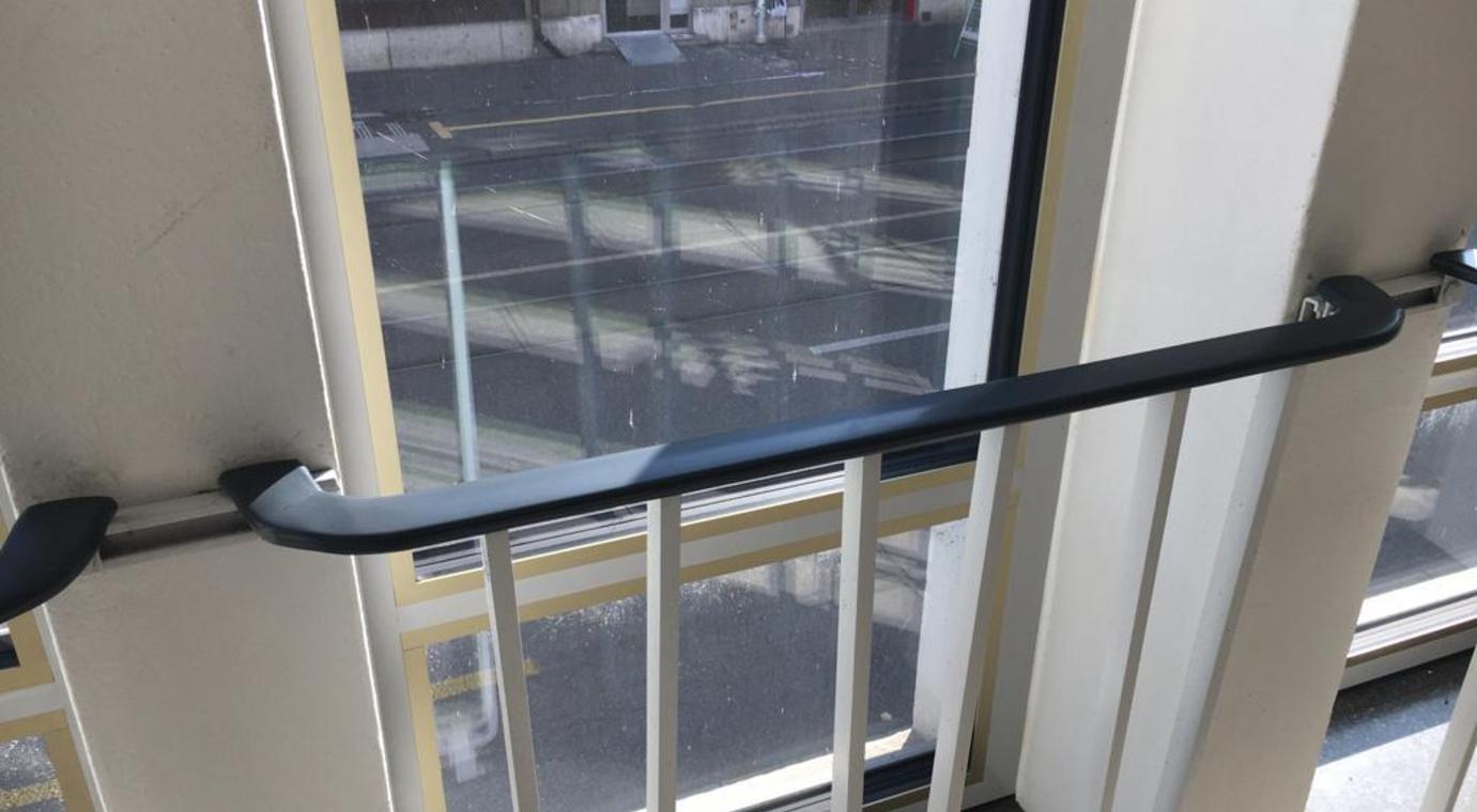Geländer von Fensterbrüstungen