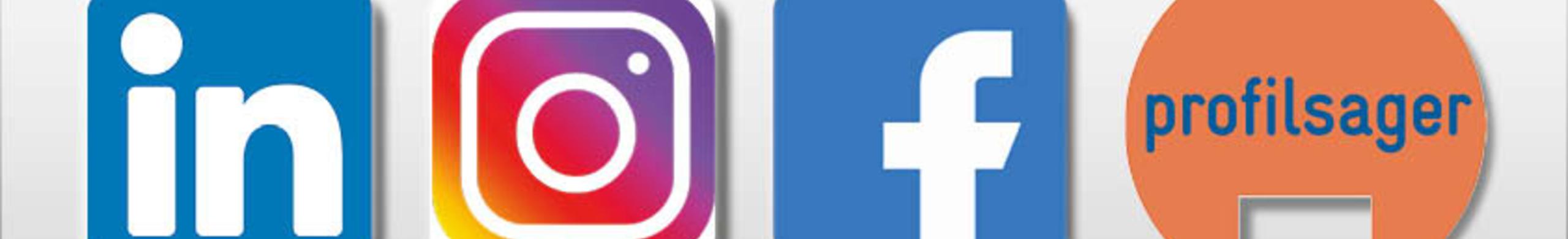 profilsager neu auf facebook, instagram und linkedin